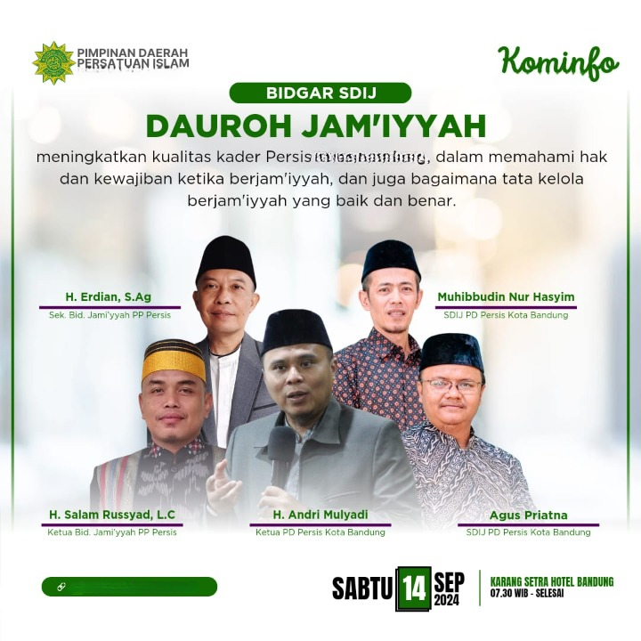 Dauroh Jamiyyah SDIJ PD PERSIS Kabupaten Rote Ndao